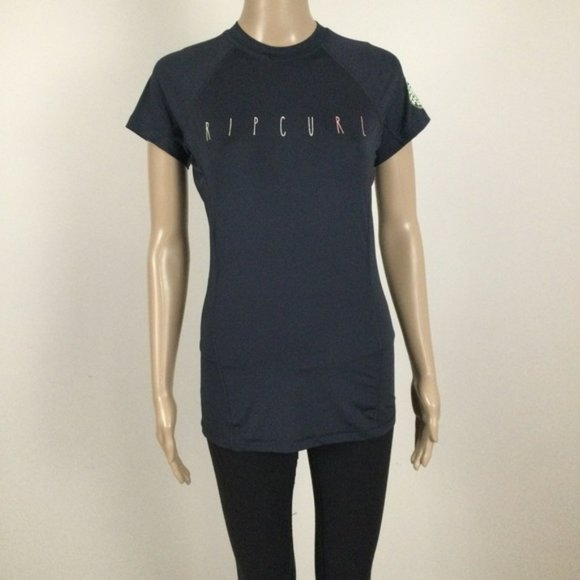 RIPCURL Wet Suit Tee Poly/Spandex Short Sleeve. See Size Note - Picture 4 of 9